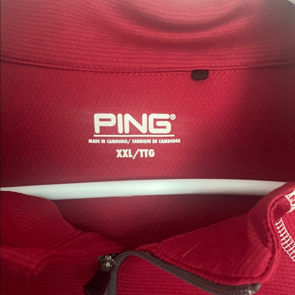 Ping Red Performance Jacket With Structured Design - image 2